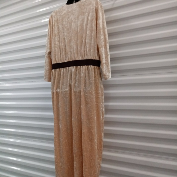 Eve Mendes For Ny & Co New Velvet Wrap Dress XL - Picture 2 of 8
